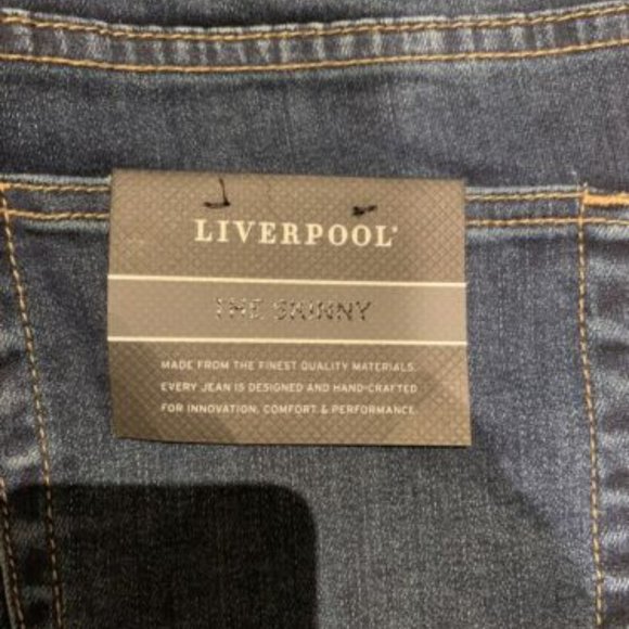 Liverpool Mens Skinny Jeans Sz 33 - Picture 8 of 8